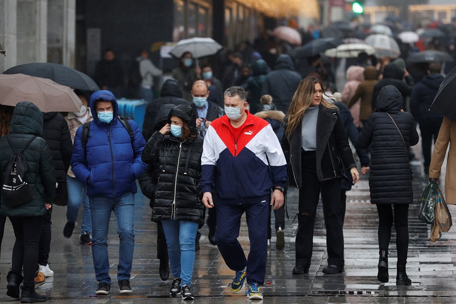 mascarillas por la calle