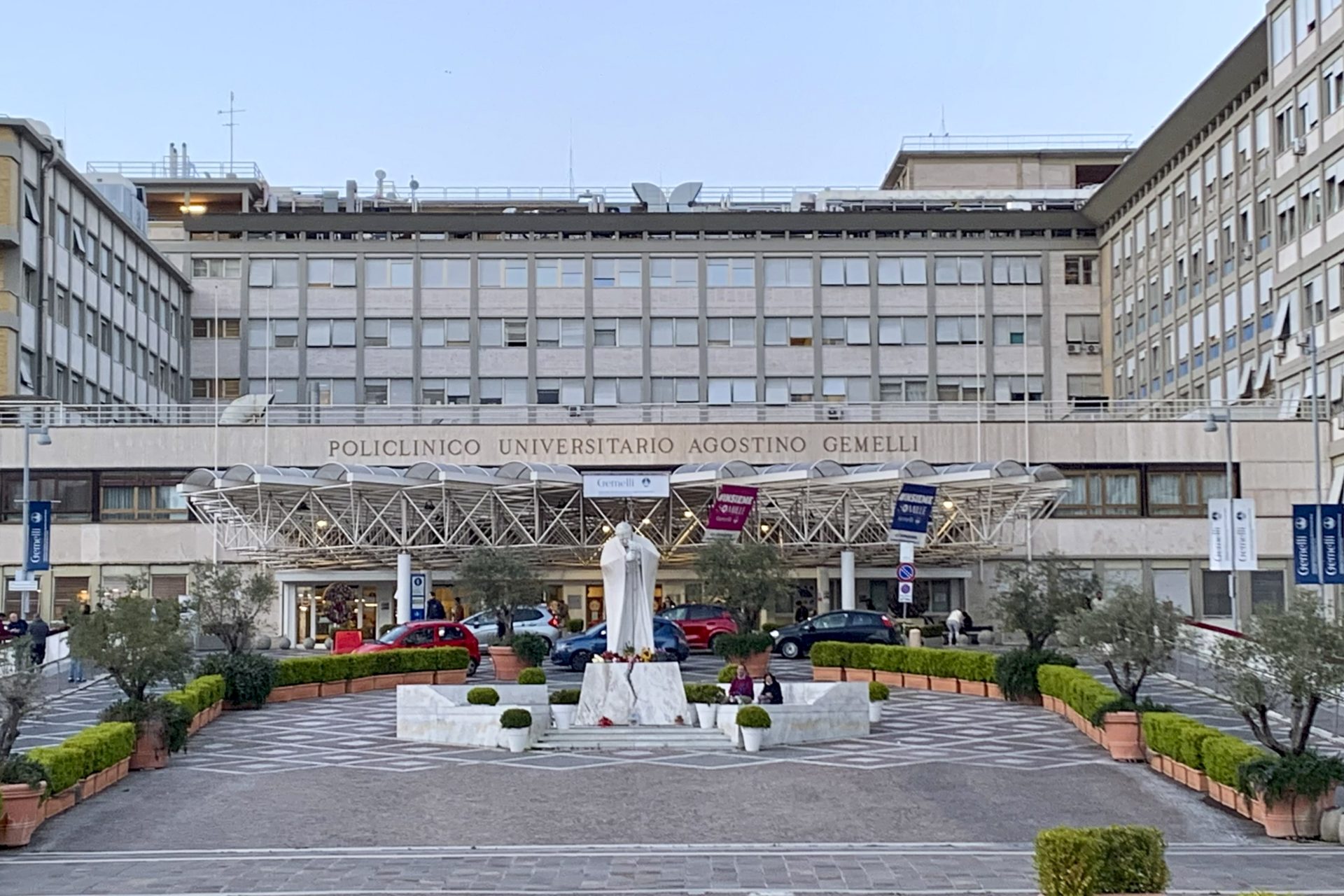 El hospital Gemelli de Roma.