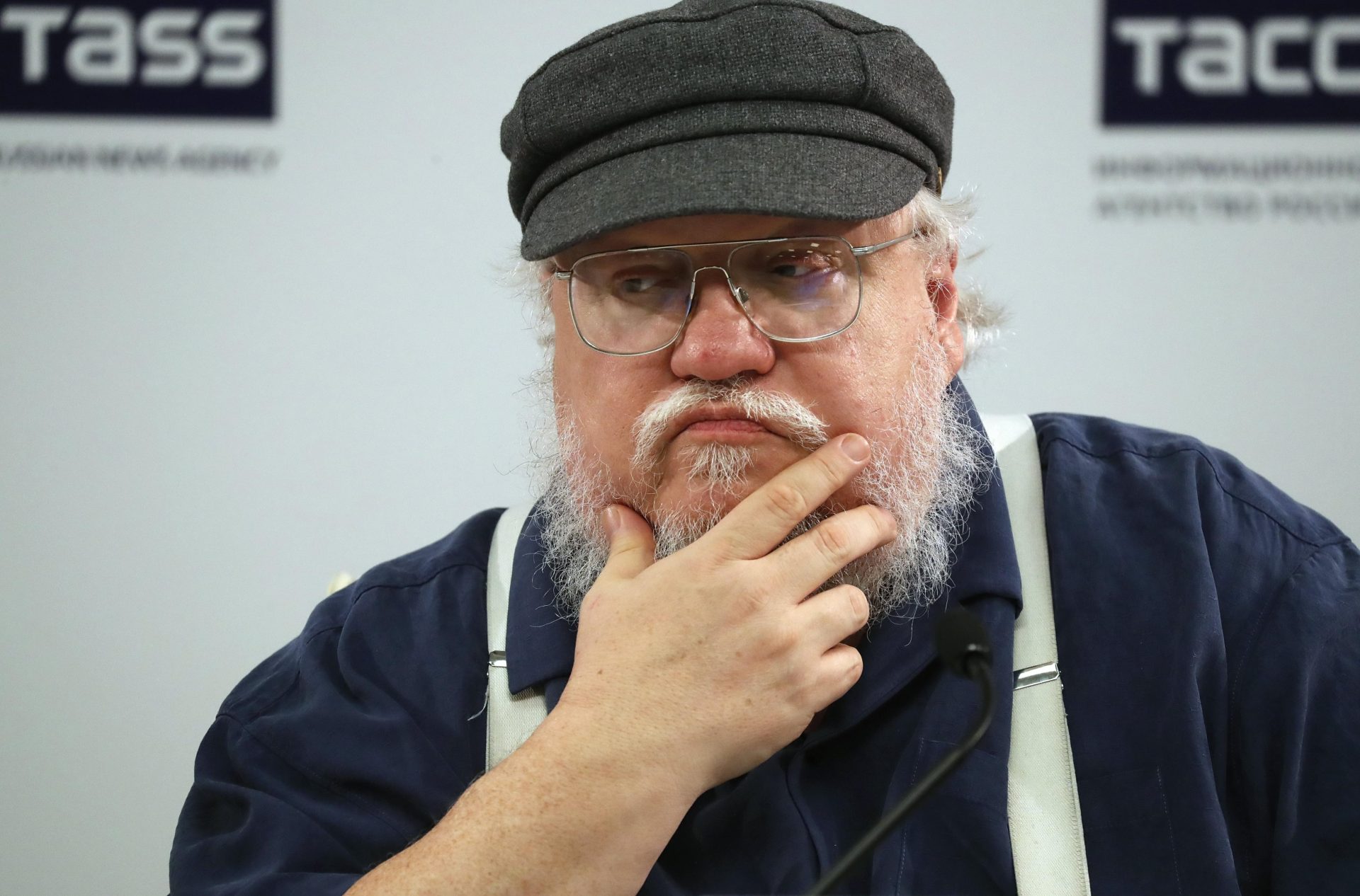 El escritor George R.R. Martin, en una fotografía de archivo. EFE/Anatoly Maltsev