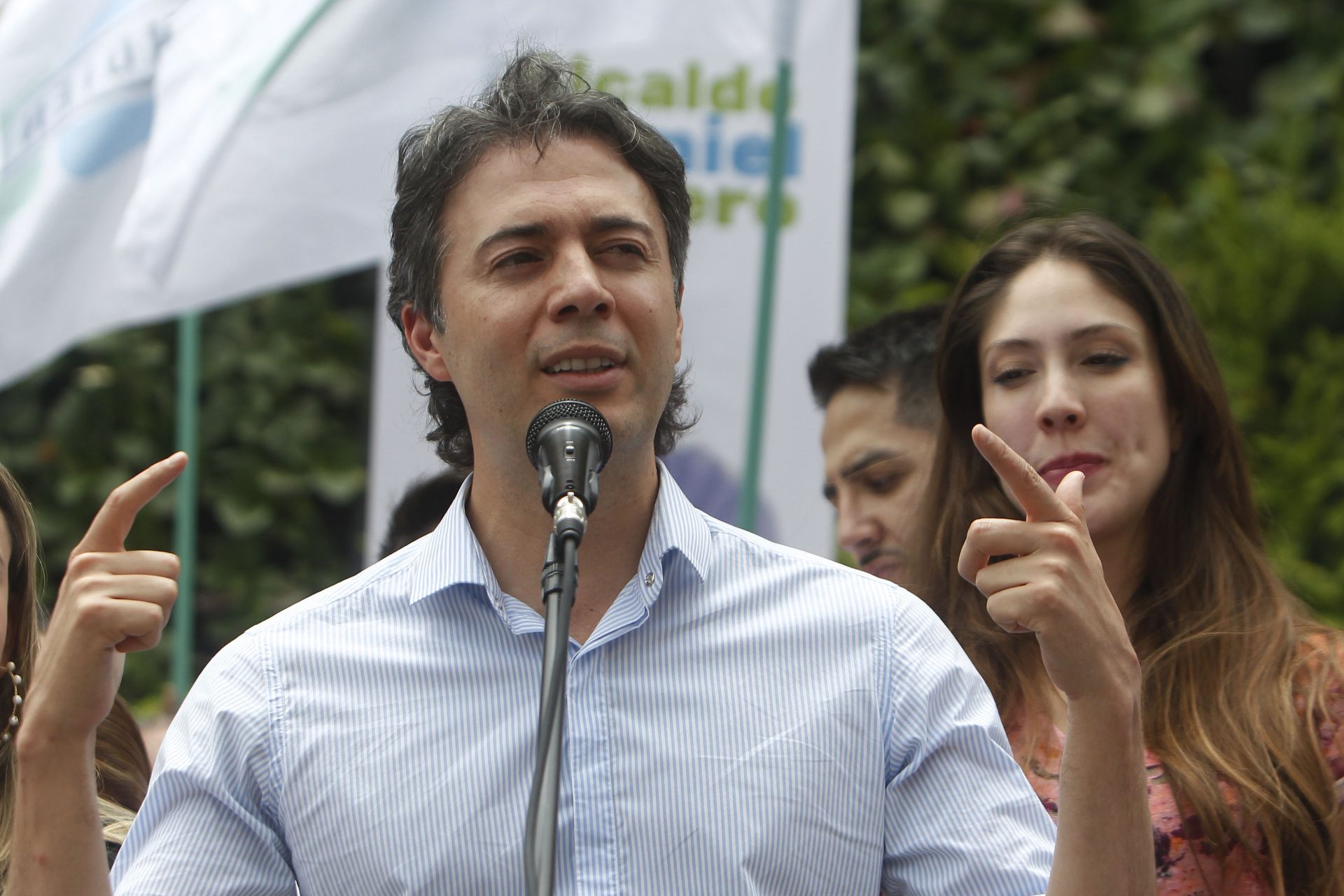 El alcalde de Medellín, Daniel Quintero, en una fotografía de archivo. EFE/Luis Eduardo Noriega A.