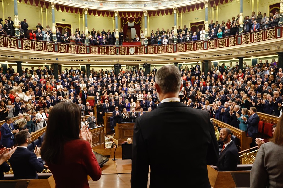 Felipe VI preside la apertura de la XV Legislatura
