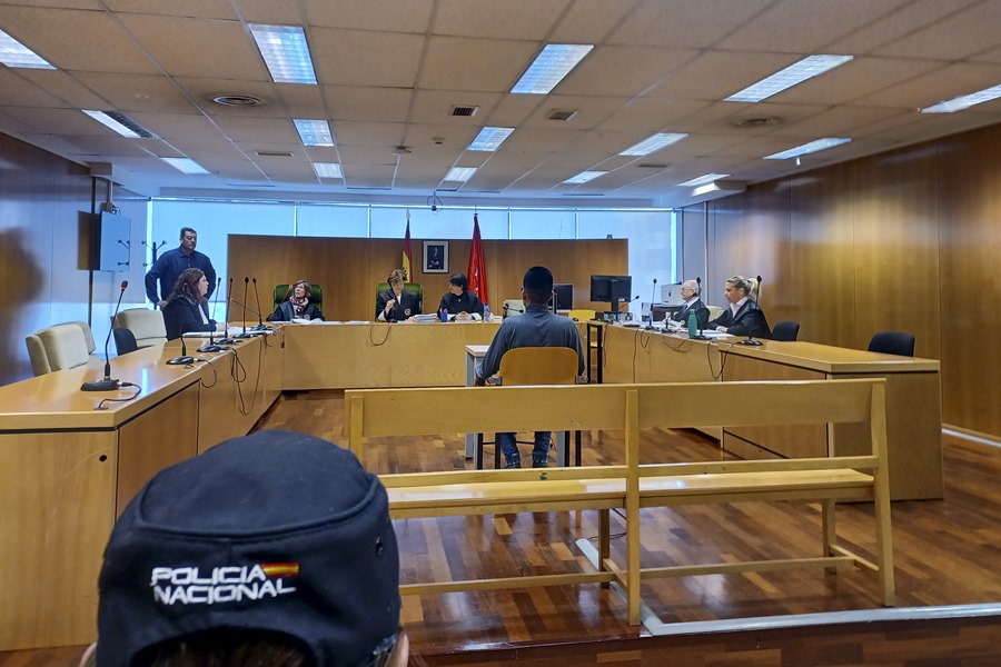 Imagen de archivo de un juicio en Madrid