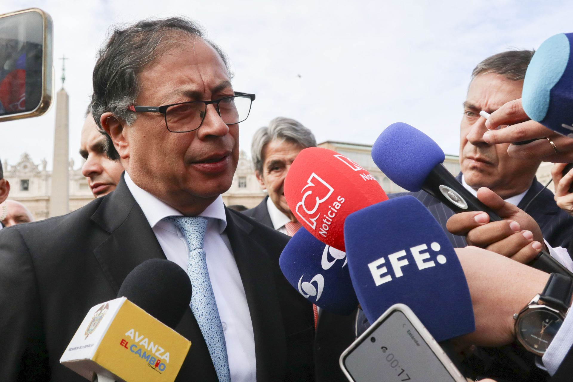 El presidente de Argentina, Gustavo Petro, en una fotografía de archivo. EFE/ Miguel Salvatierra