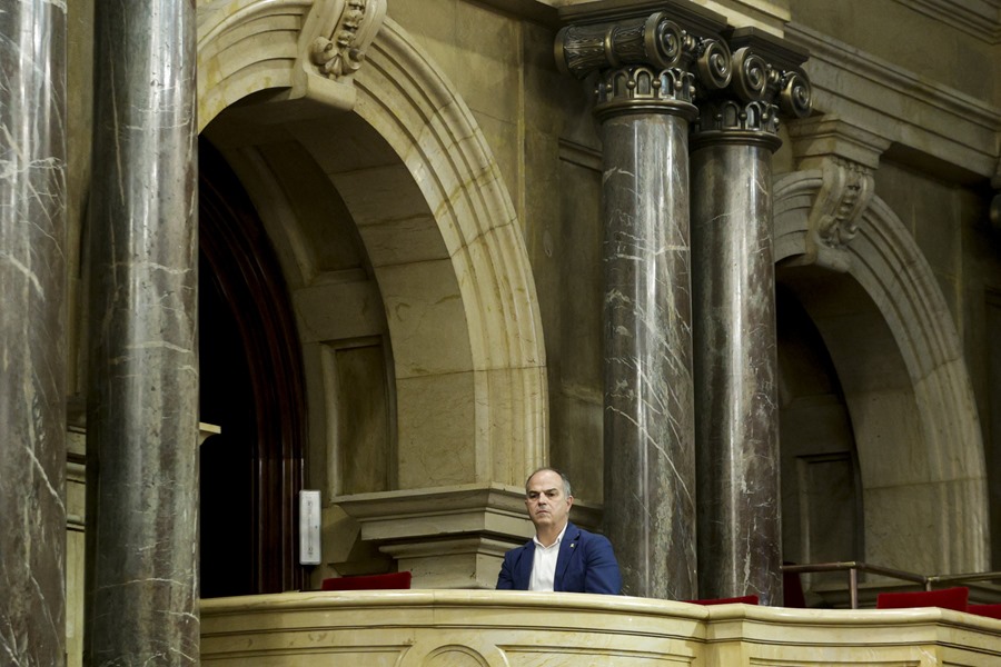 El secretario general de JxCat, Jordi Turull,