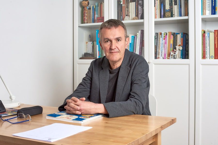 Imagen del profesor de matemáticas Pedro Ramos cedida por Fundación SM. Pablo Abad Pacheco.
