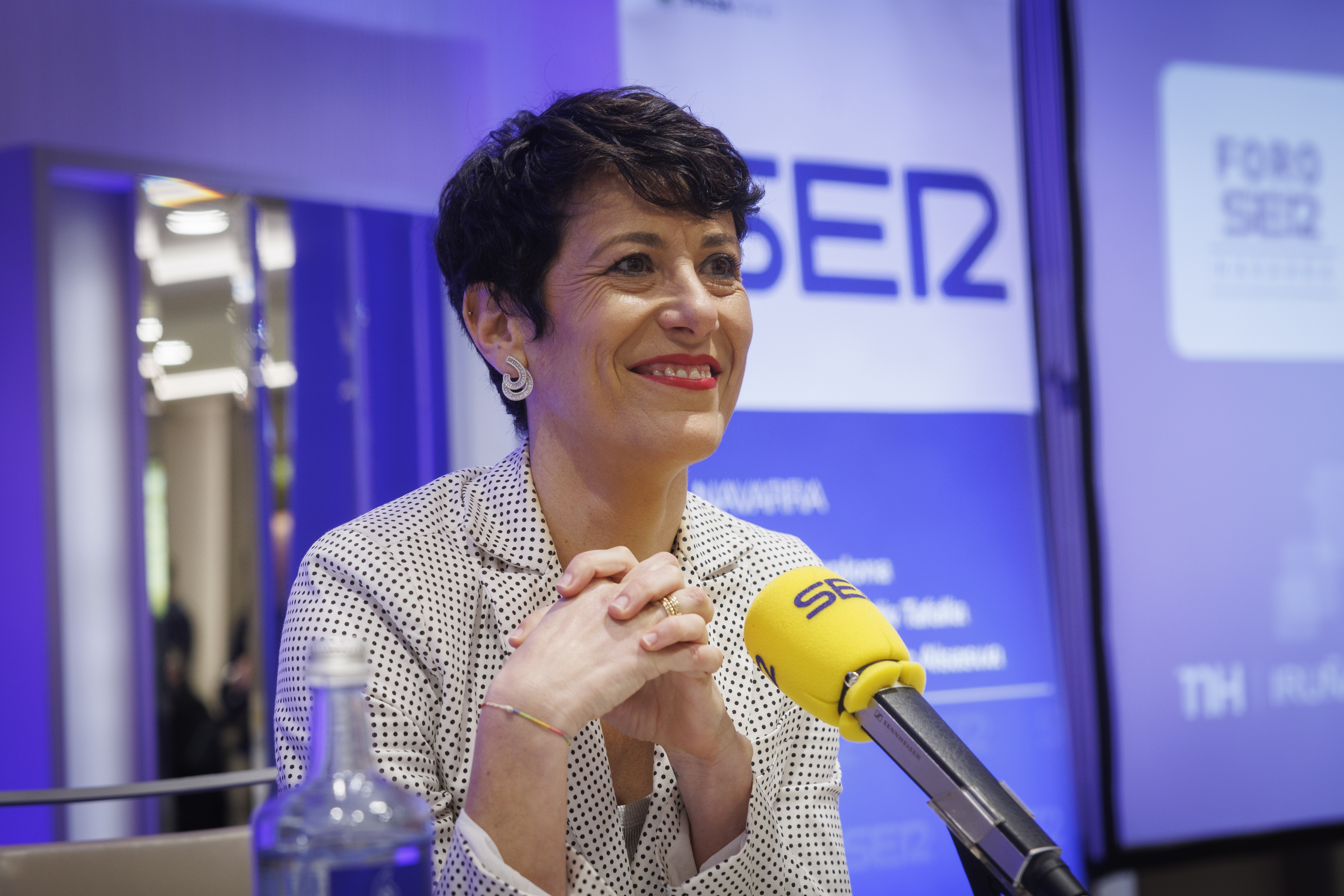 Imagen de la ministra Elma Saiz