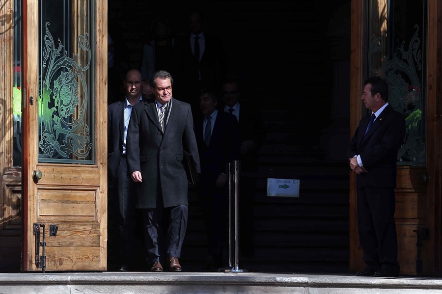El expresidente de la Generalitat Artur Mas