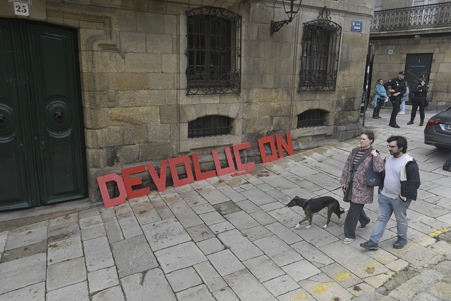Vista de la Casa Cornide.