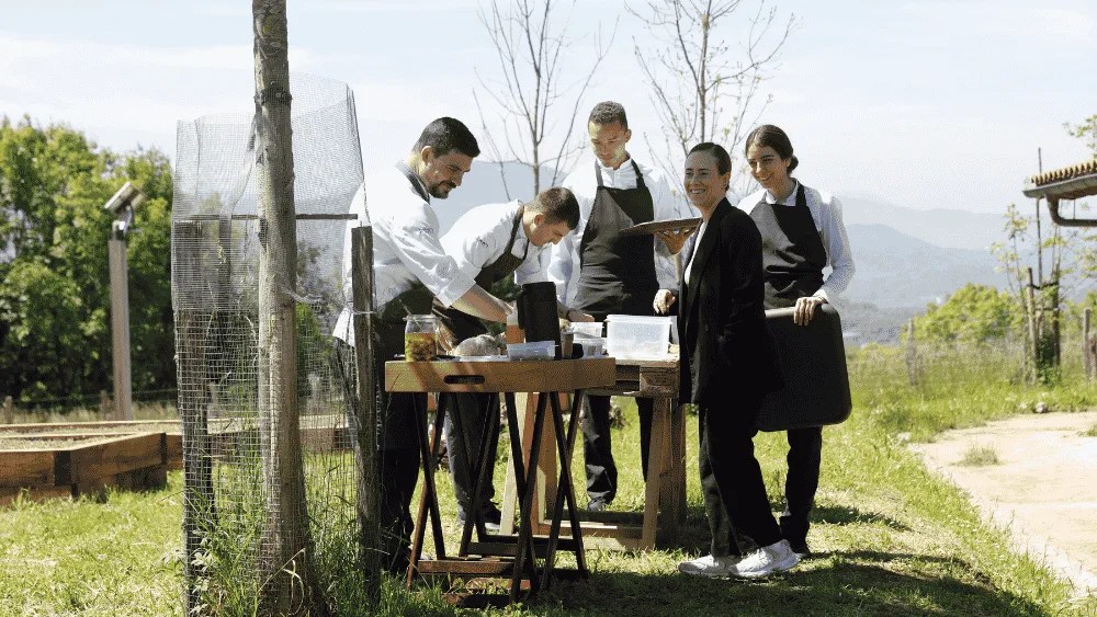 El Basque Culinary Center (BCC) cuenta con una huerta propia