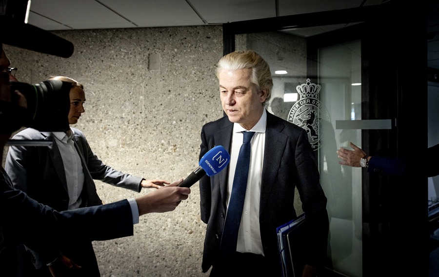 El líder de la derecha radical neerlandesa, Geert Wilders