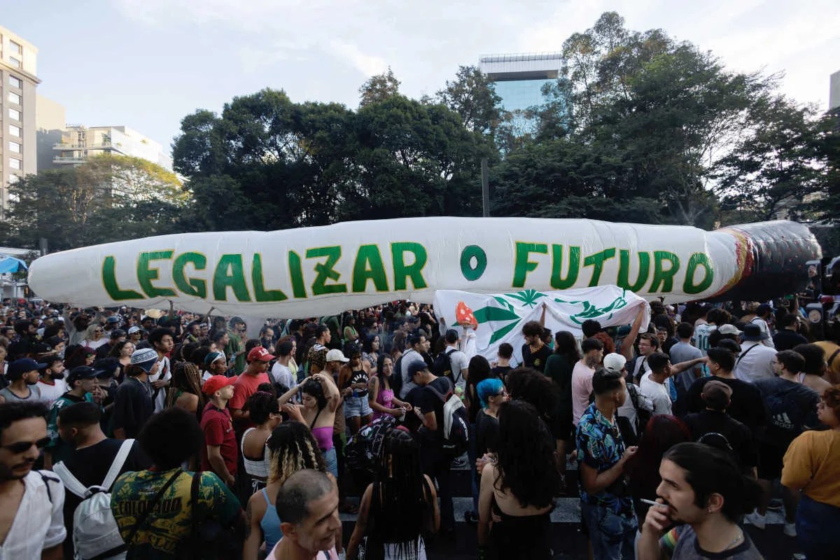 Decimosexta edición de la Marcha de la Marihuana en Brasil