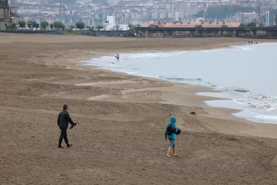 Playas vacías como la Ereaga, (Bizkaia)