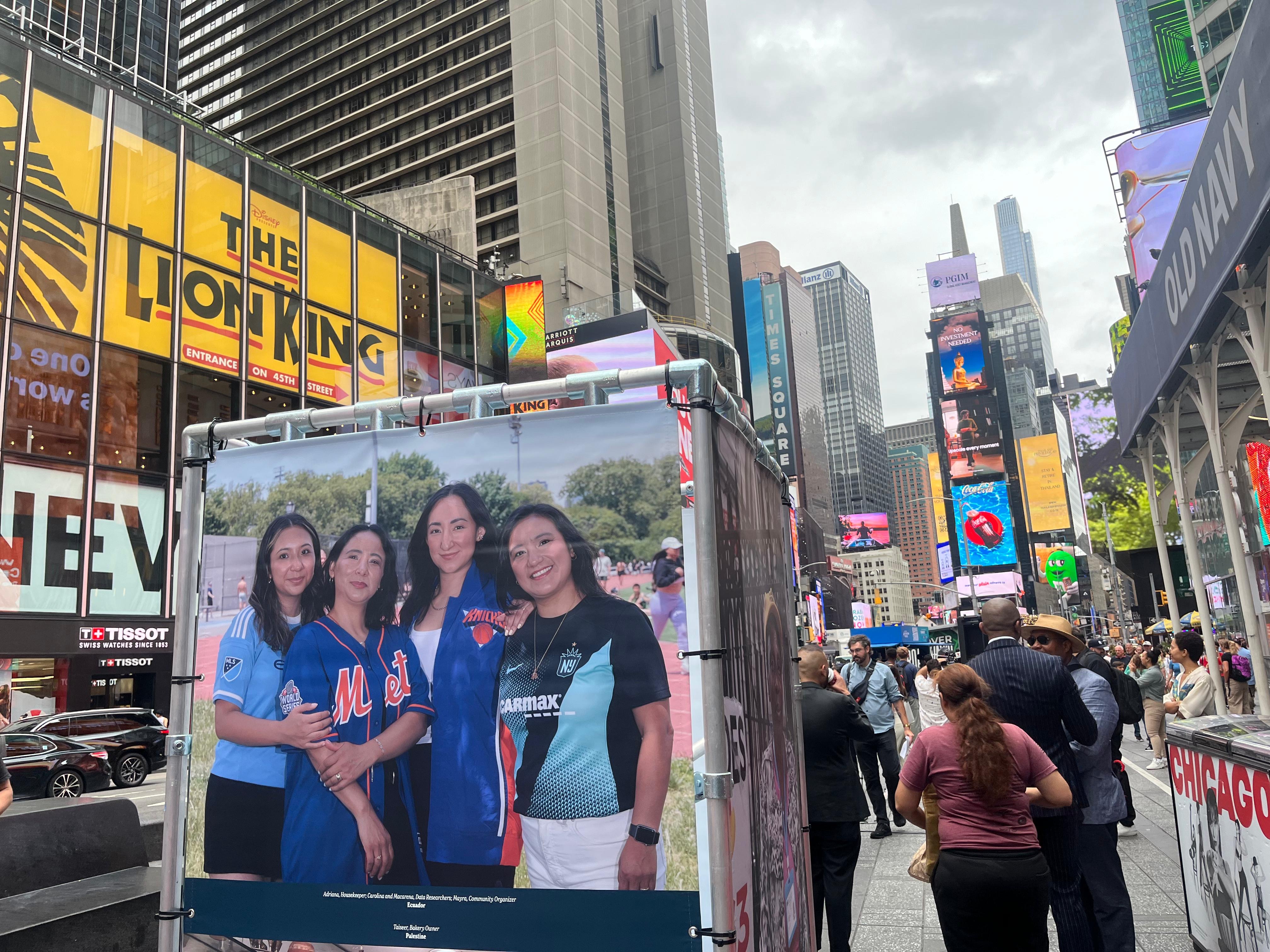 Times Square inmigrantes