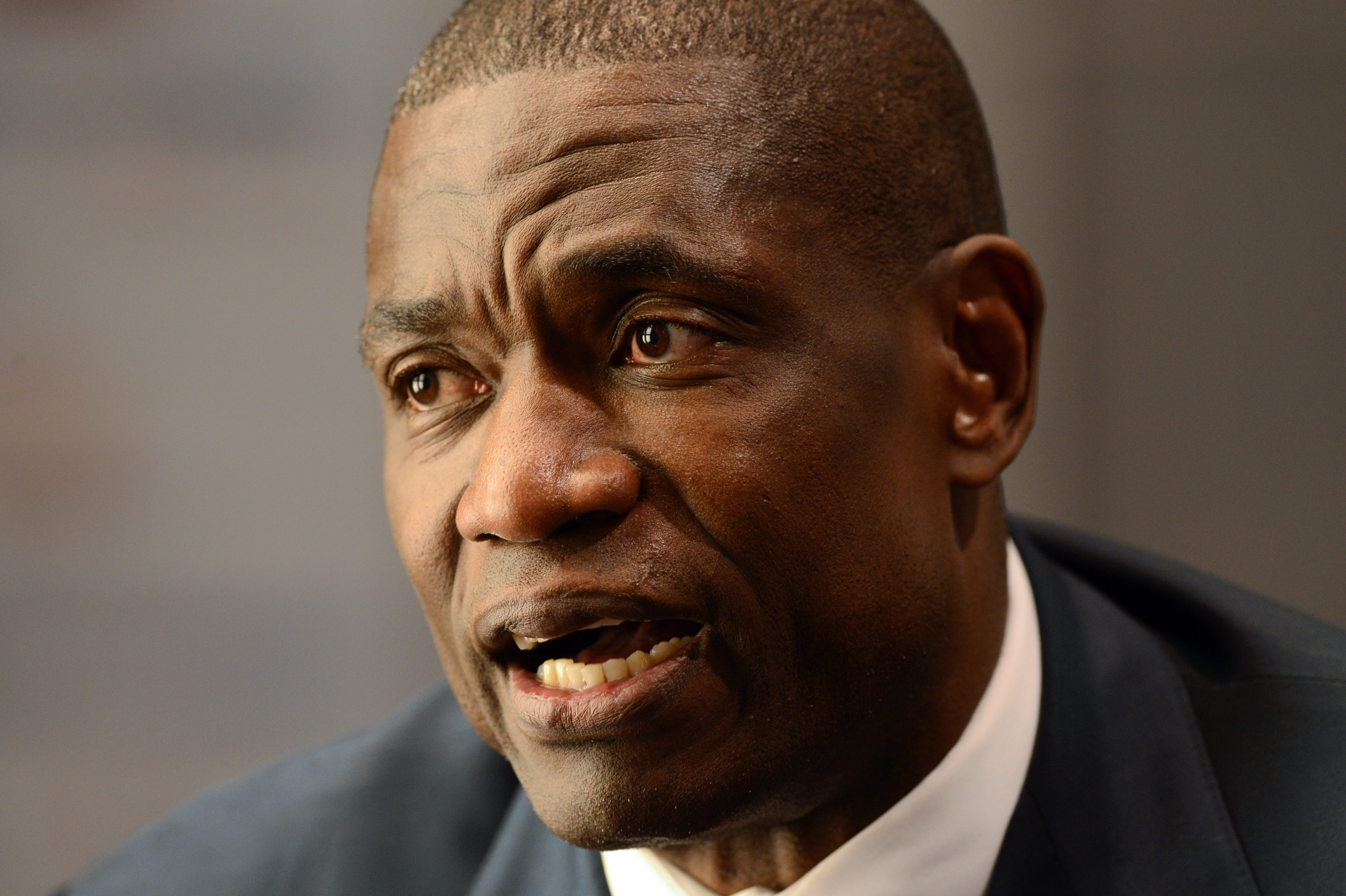 El exjugador de baloncesto Dikembe Mutombo, en una fotografía de archivo. EFE/Erik S. Lesser
