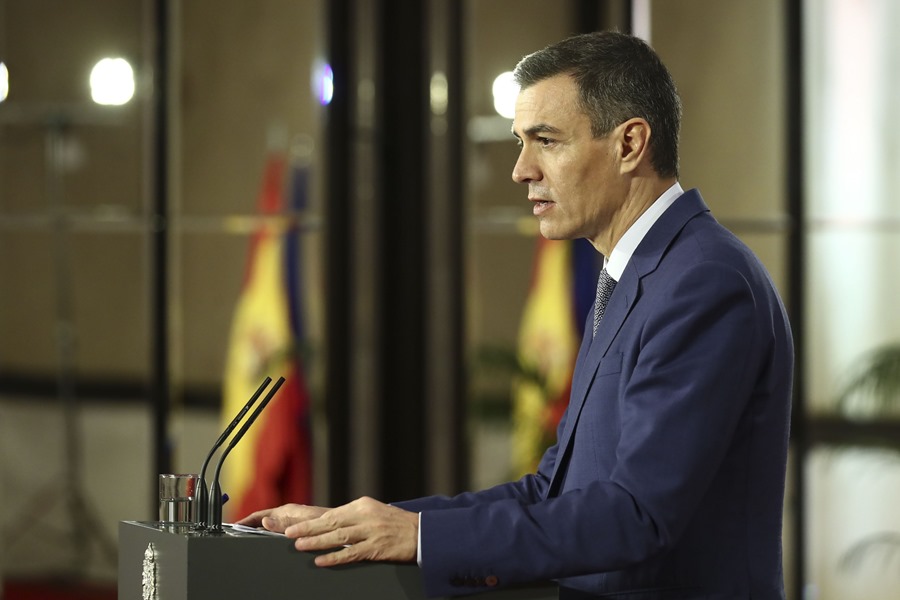 Pedro Sánchez Sumar Yolanda Díaz