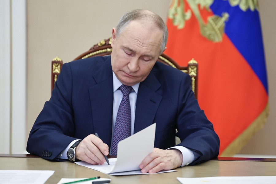 El presidente ruso, Vladímir Putin, en una imagen de archivo.