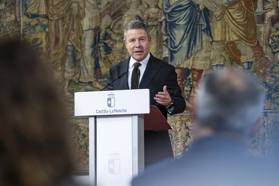 El presidente de Castilla-La Mancha, Emiliano García-Page