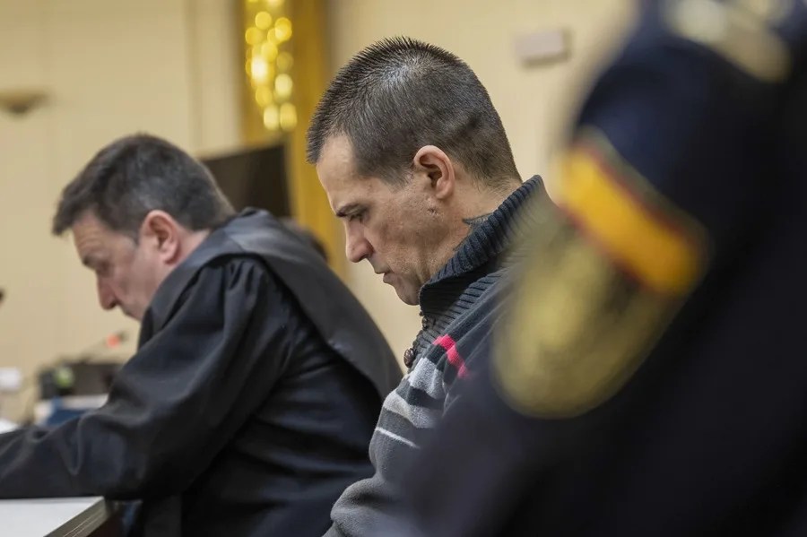 Un momento del juicio en la Audiencia de Cantabria.