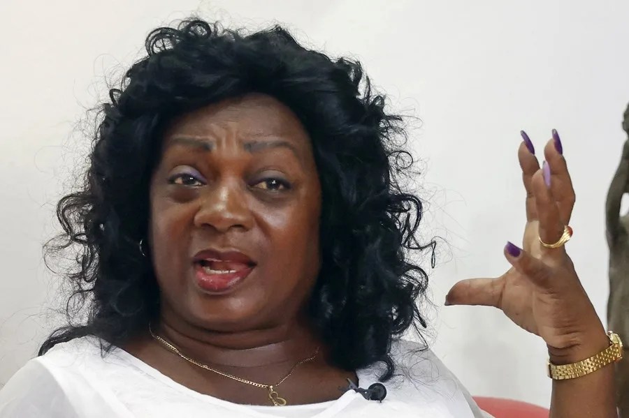 La veterana disidente cubana Berta Soler habla durante una entrevista con EFE, el 11 de junio del 2024, en La Habana (Cuba). EFEFoto/Ernesto Mastrascusa