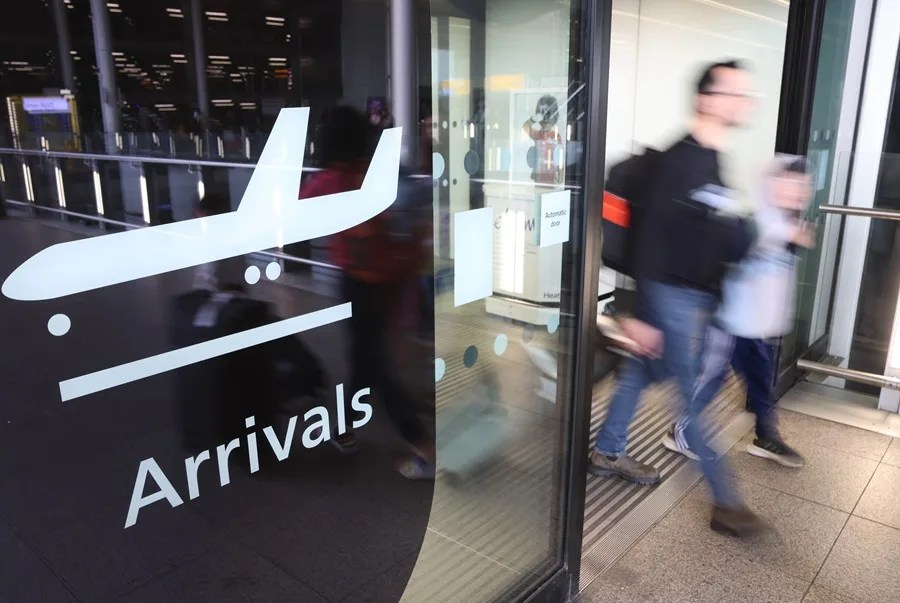 Permiso de entrada en el Reino Unido para viajeros de la UE