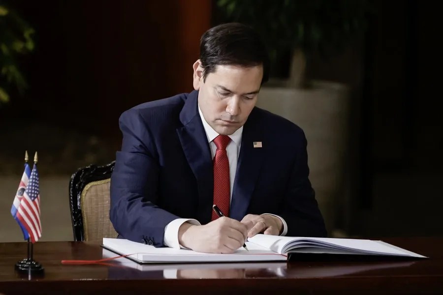 Rubio y el canciller argentino buscan "fortalecer" la cooperación y critican a Venezuela