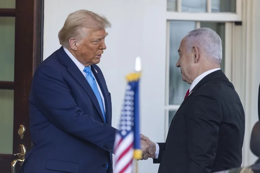 Trump y Netanyahu se reunirán el lunes en la Casa Blanca en medio de la guerra comercial