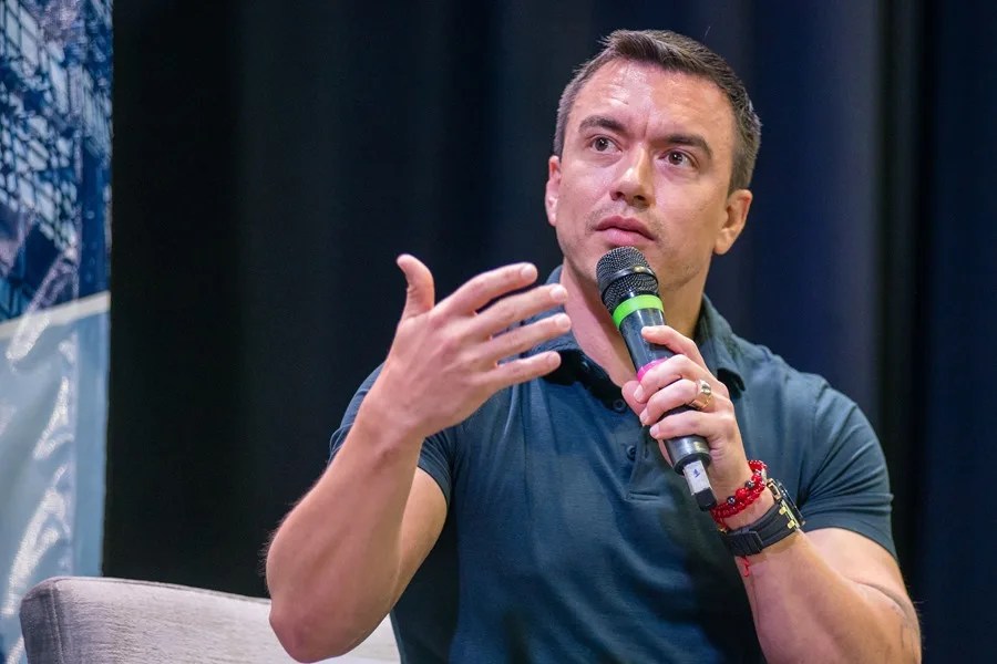 Noboa, el presidente 'milenial' que quiere marcar una época en Ecuador con "mano dura"