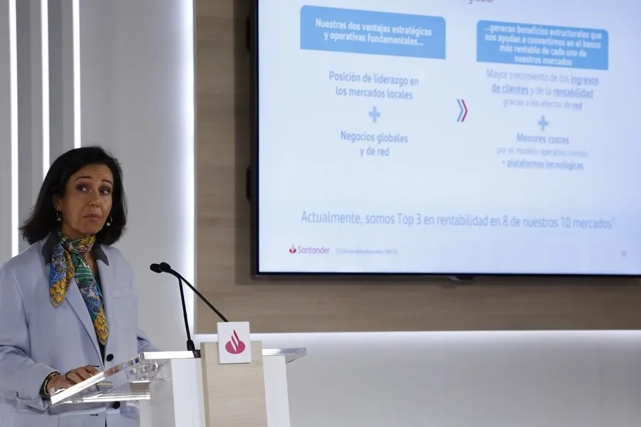 Resultados del Santander en el primer trimestre de 2025