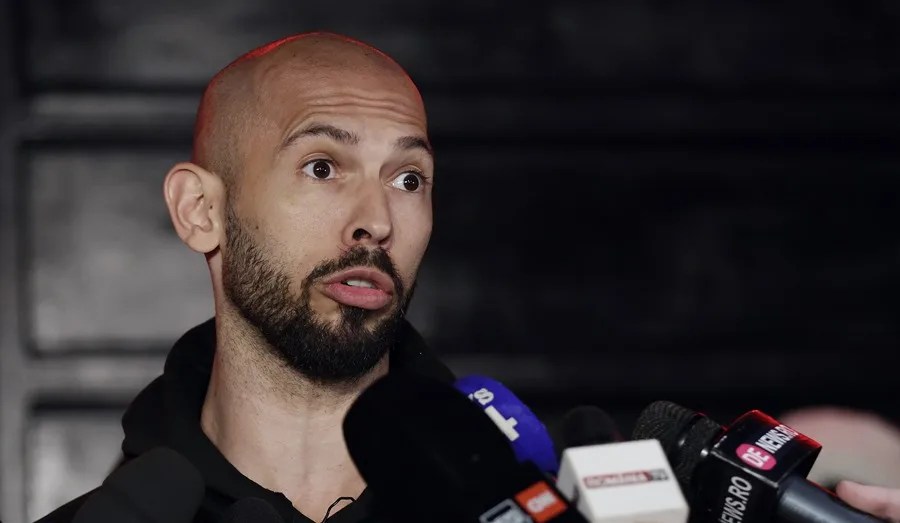 El influencer Andrew Tate.