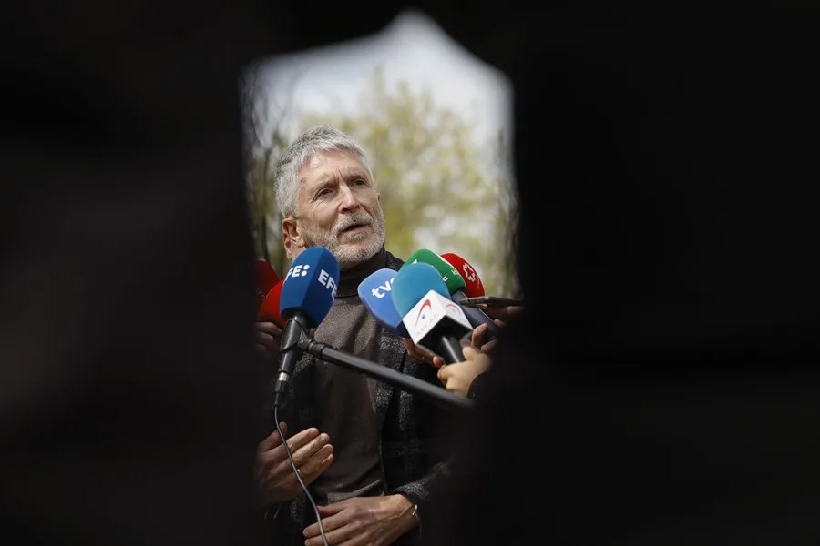 El ministro del Interior, Fernando Grande-Marlaska,