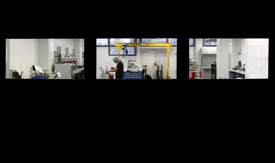 Imagen de archivo de un científico