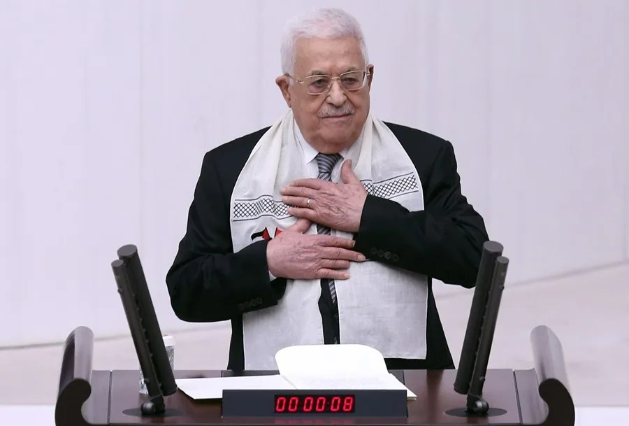 El presidente de la  Autoridad Nacional Palestina (ANP), Mahmud Abás.