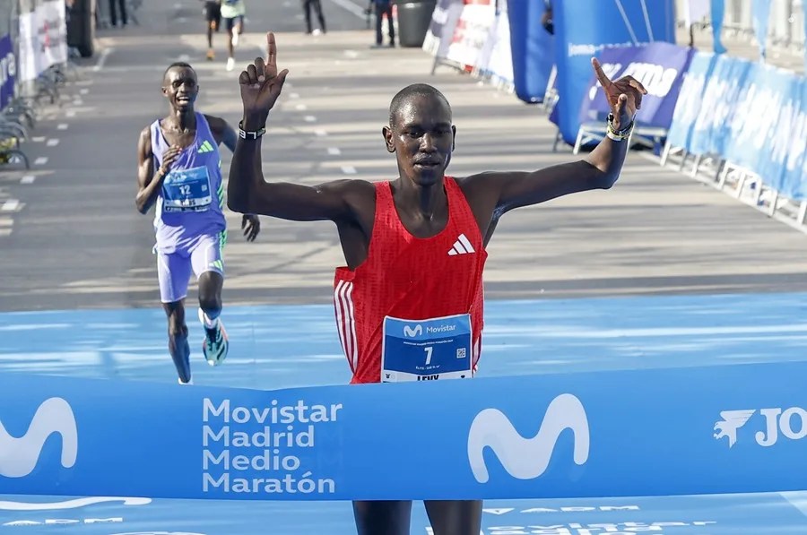 El atleta keniata Levy Kibet
