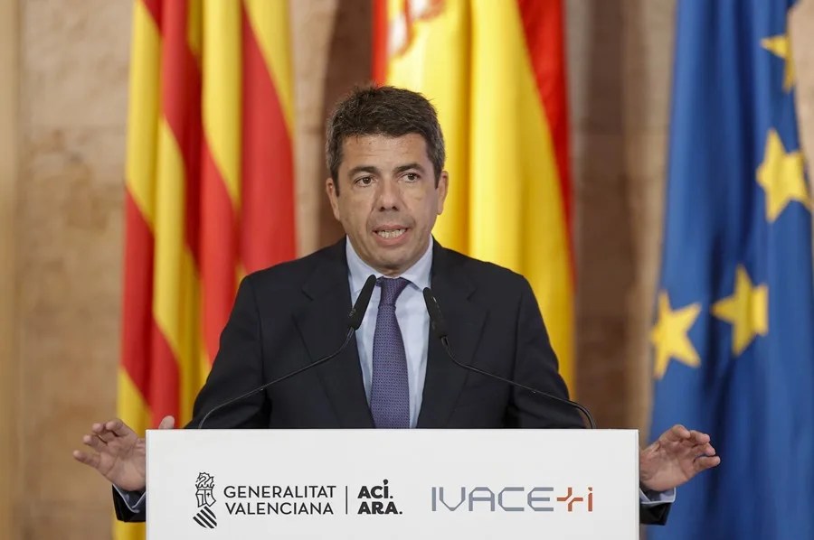 El president de la Generalitat, Carlos Mazón