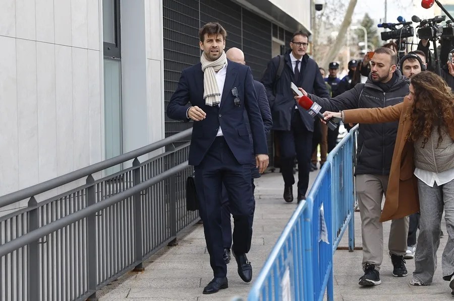 El exjugador del FC Barcelona Gerard Piqué