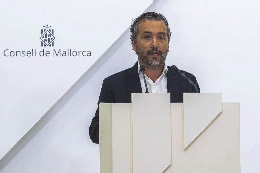 El conseller de Territorio, Movilidad e Infraestructuras del Consell de Mallorca, Fernando Rubio.