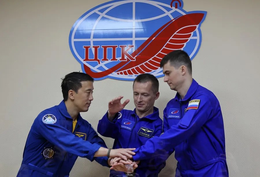 Los cosmonautas de Roscosmos