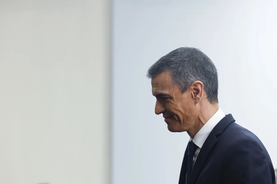 El presidente del Gobierno, Pedro Sánchez