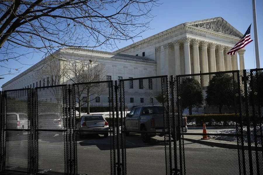 Fotografía de archivo de la Corte Suprema en Washington (EE.UU.).
