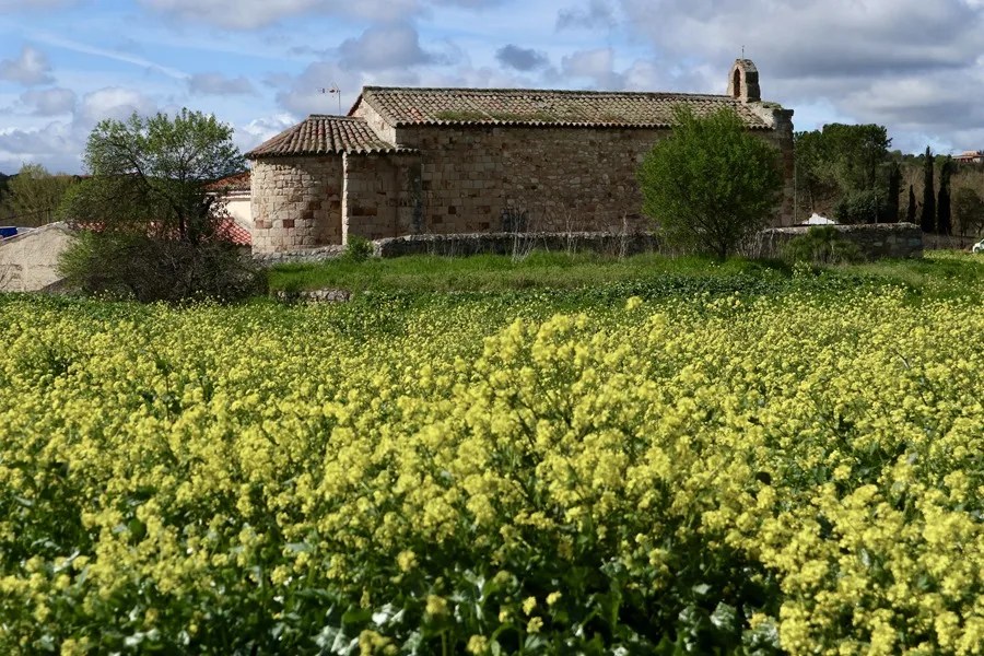 Vista general de la iglesia de Santiago de los Caballeros