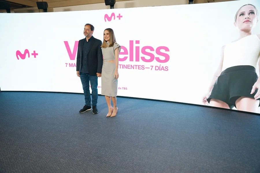 La atleta e influencer Estefanía Unzu, conocida como Verdeliss, junto a su marido Aritz