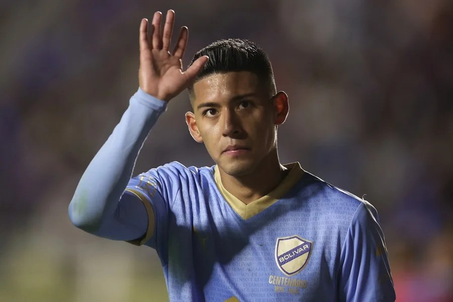 Suspenden a Vaca, goleador de la Libertadores, por positivo en control antidopaje