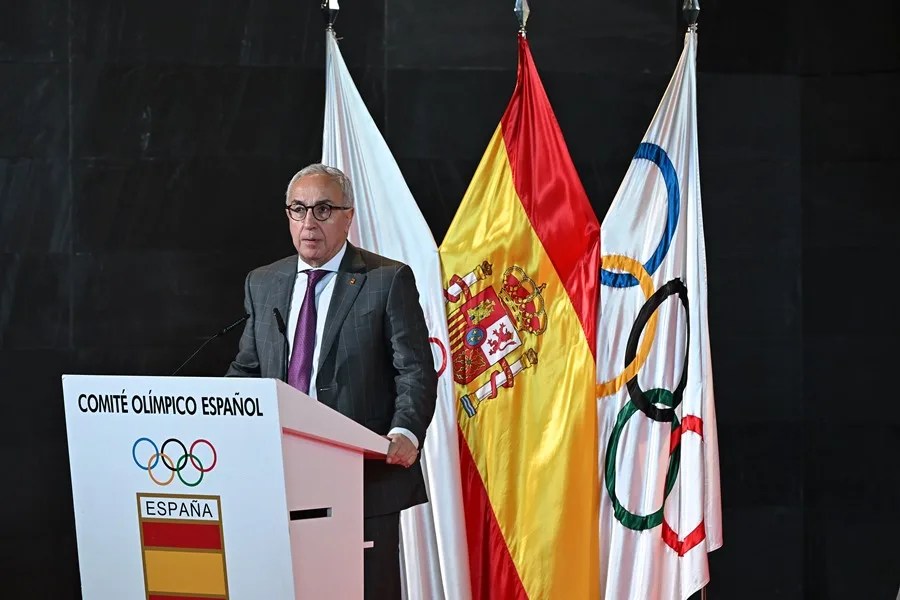El presidente del Comité Olímpico Español, Alejandro Blanco