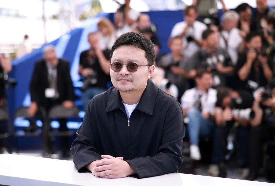 El director Bi Gan asiste a la sesión fotográfica de 'Resurrección' durante el 78.º Festival de Cine de Cannes