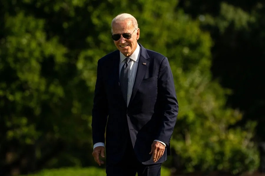 Fotografía de archivo del expresidente de Estados Unidos, Joe Biden. EFE/EPA/Kent Nishimura