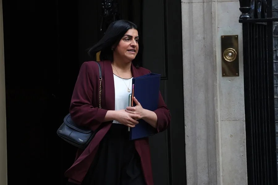 La ministra británica de Justicia, Shabana Mahmood