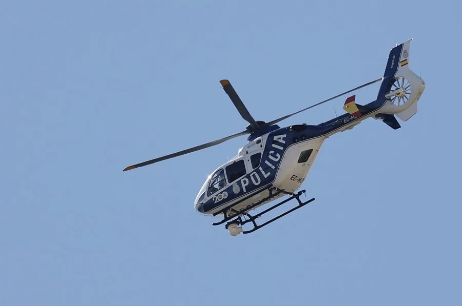 Helicóptero H135 de la Policía Nacional