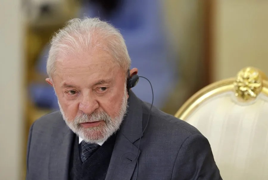 Fotografía de archivo del presidente de Brasil, Luis Inácio Lula da Silva. EFE/ Maxim Shemetov