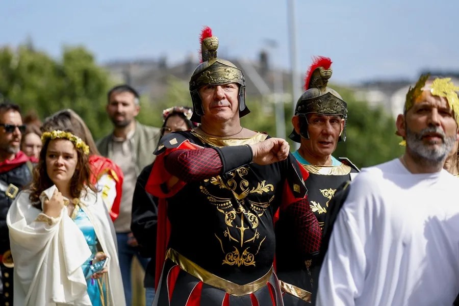 Festividad de Arde Lucus en Lugo.