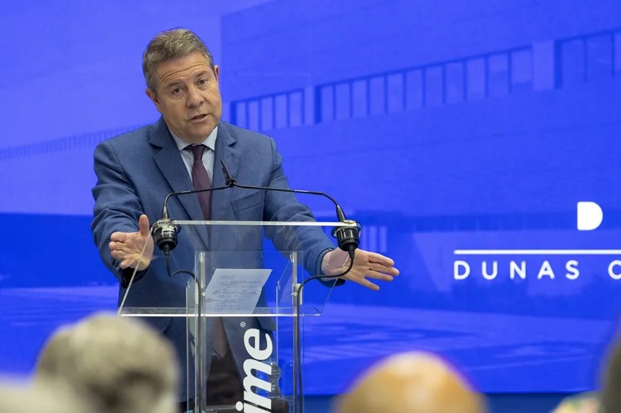 El presidente de Castilla-La Mancha, Emiliano García-Page